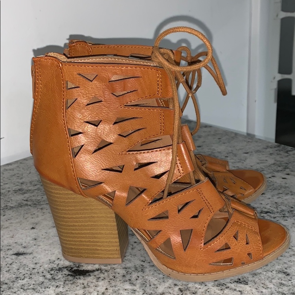 Heeled sandals
